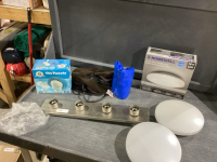 LIGHT FIXTURES & DR HO NECK INFLATABLE, CHIA, EXERCISE BALL