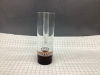HEAVY GLASS BUD VASE