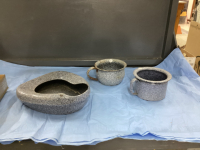 ENAMELWARE BEDPAN & CHAMBER POTS