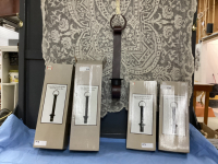 (4) IRON WALL SCONCE CANDLE HOLDERS