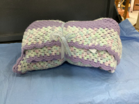 PASTEL COLOUR AFGHAN