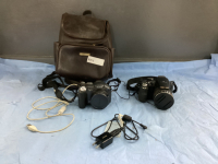 (2) DIGITAL CAMERA'S - CANON (6 PIXELS)& FUJI (14 PIXELS)