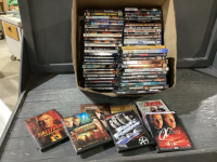 BOX OF DVD&rsquo;S