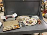PASTA MAKER, LARGE &ldquo;TURKEY&rdquo; SERVING PLATTER, CARVING SET, GRAVY BOAT