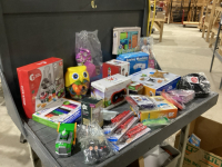 CHILDREN&rsquo;S ITEMS- LITTLE COOKING SET, MATH LINK CUBES, TOYS, VIEW MASTER, MUSICAL CUTLERY , KEN DOLL, LITTLE SEWING MACHINE