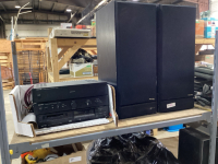 SHELF #1 - Paradigm Speakers + Rotel Receiver, Amp CD Player