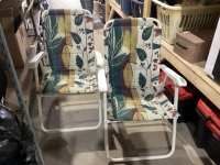 SHELF #6- 2 FOLDING LAWN CHAIRS