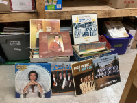 (2) BOXES RECORDS