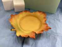 LARGE PARTYLITE LEAF CANDLE HOLDER