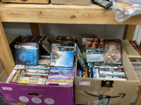 (2) BOXES DVD - KIDS & ADULTS