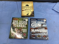 (2) FIELD & STREAM HUNTING/GUN BOOKS & "AMERICAN HUNTER" BOOK