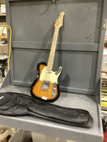 &ldquo;SAWTOOTH&rdquo; ELECTRIC GUITAR W/ SOFT CASE + STRAP
