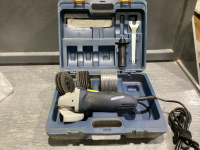 MASTERCRAFT 4.5&rdquo; ANGLE GRINDER W/BLADES & CASE