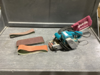 MAKITA BELT SANDER W/EXTRA BELTS