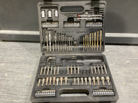 DRILL BIT SET W/CASE