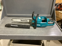MAKITA CHAIN SAW, 40V CORDLESS, NO BATTERY OR CHARGER