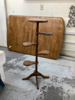 WOOD PLANT STAND - 5 TIERS