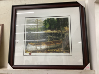 "THE CANOE" PRINT BY TOM THOMSON
