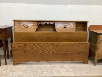 QUEEN SIZE BED FRAME - HEADBOARD/FOOTBOARD/RAILS/SLATS