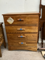 OLDER STYLE DRESSER - 4-DRAWER