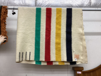HUDSON BAY 4 POINT WOOL BLANKET