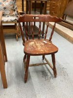 WOOD ARM CHAIR