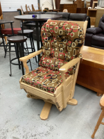 SWIVEL GLIDER ROCKER W/ CUSHIONS