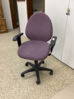PURPLE OFFICE CHAIR