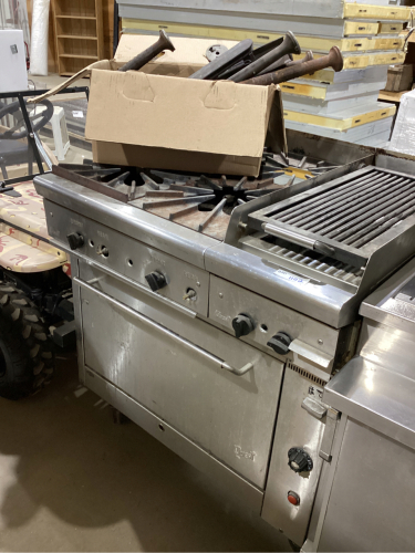 QUEST COMMERCIAL GAS STOVE