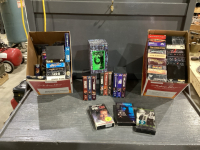 2 BOXES OF VHS TAPES