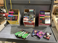 3 BOXES OF VHS