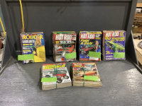 BOX OF RODDER, HOT ROD, STREET RODDER, ROD CUSTOME MAGAZINES