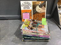 BOX OF LOG HOME, LANDSCAPING & AUTOMOTIVE MAGAZINES