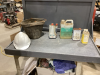 BOX OF BUCKET, HARD HAT, NEGUVON, OTHER INSECTICIDES