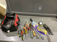 JOBMATE TOOL BAG W/ALL SORTS OF GOOD STUFF