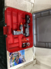 2 BOXES -MECCANO -DAMAGED LID + RED BOX - 2