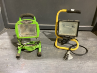 2 WORK LIGHTS