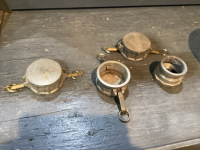3 CAMLOCK CAPS 3&rdquo;, MALE TO FEMALE 3&rdquo; CAMLOCK COUPLER