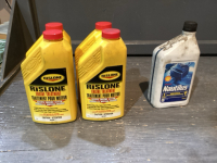 4L RISLONE ENGINE TREATMENT, 1 NAUTLIS OUTBOARD 2 CYCLE OIL