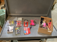 BOX GLOVES, CLEAR WELD, APOXY, SPOT PUTTY, COLD WELD, HITEMP SILICONE, AUTO GLUE, PAINT MARKERS, FELTS, WALL PLUGS, WD40, SCRAPERS