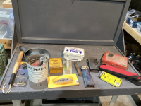 PIERCING FUNNEL, FISH BAT, O-RING KIT, FIRST AID KITS, GROUT FLOATS, SOCKET SET, LASER LEVEL, DELUXE GEOMETRY KIT, SMALL ENGINE TOOL KIT