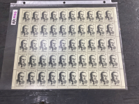 FULL UNCUT SHEET OF CANADA 7 CENT STAMPS