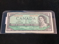 CANADA 1954 $1 BILL