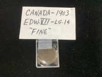 CANADA 1903 EDW VII LARGE 1 CENT COIN