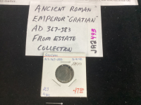 ANCIENT ROMAN COIN - EMPEROR "GRATIAN". AD 367-383