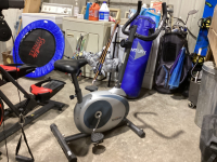 TEMPO FITNESS EXERCISE BIKE....- MONITOR IS MISSING