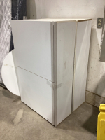(2) SETS OF WHITE UPPER CABINETS - 2 DOOR EACH