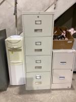 COMMODORE 4-DRAWER LEGAL SIZE FILING CABINET