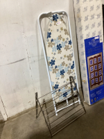 OVER THE DOOR IRONING BOARD AND WALL MOUNTED DRYING RACK