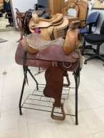 15" WESTERN SADDLE - MADE IN MEXICO 3738